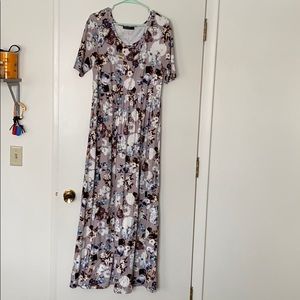 Floral maxi dress